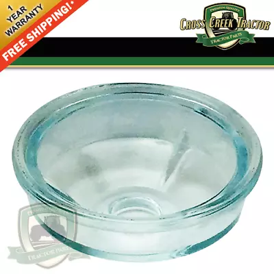 Round Bottom Glass Fuel Bowl For Massey Ferguson Tractors 231 240 250 253+ • $11.35