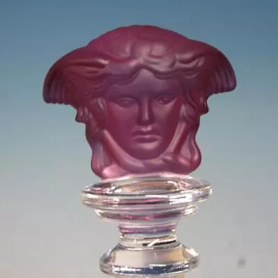 Rosenthal Germany - Versace Medusa Amethyst Wine Bottle Stopper - Unused • $85