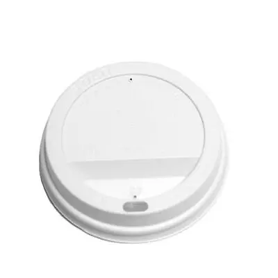 Coffee Cup LIDS ONLY Fit  12oz - 90mm SIP THROUGH Plastic Hot Drink Tea • £8.99