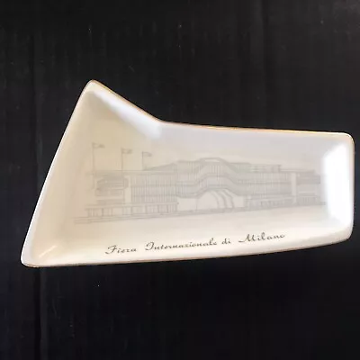 Vtg Ashtray By Gio Ponti For Richard Ginori Fiera Internazionale Di Milano 1970 • $75.45