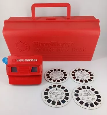 Model G Red Body Blue Handle 3D View-Master & Case Masters Of The Universe READ  • $39.95