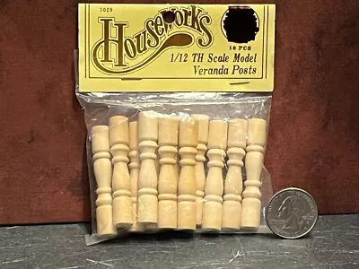 Dollhouse Miniature Spindles Posts #7029 1:12 Inch Scale C164 Dollys Gallery • $9.99