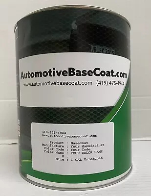 SAAB BASECOAT PAINT **UNREDUCED** PICK YOUR COLOR- 1 Gallon • $269.99