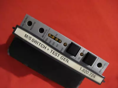 Studer A810 M/S Switch + Test Generator • $600