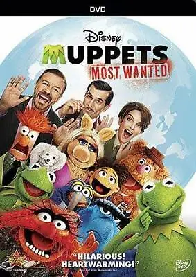 Muppets Most Wanted - DVD By Ricky GervaisTy BurrellTina Fey - GOOD • $4.97