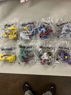 2018 Transformers Complete Set Of 8 Happy Meal Toys NIP • $18.99