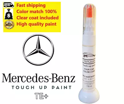 MERCEDES-BENZ 988 DIAMANTSILBER Touch Up Paint Pen With Brush (SCRATCH REPAIR) • $14.49