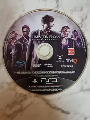 Saints Row The Third (3) PS3 *DISC ONLY* *FREE AUS POSTAGE* • $4.03