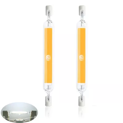 R7S LED Bulb COB Glass Tube 118MM 20W Dimmable Bulb Lamparda SpotLight 110V • $15.26