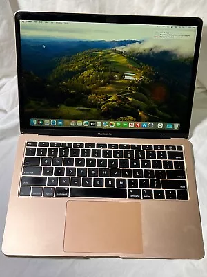 Apple MacBook Air 2019 13  Rose Gold A1932 Core I5-8210 1.6GHz 8GB RAM 128GB SSD • $294.99