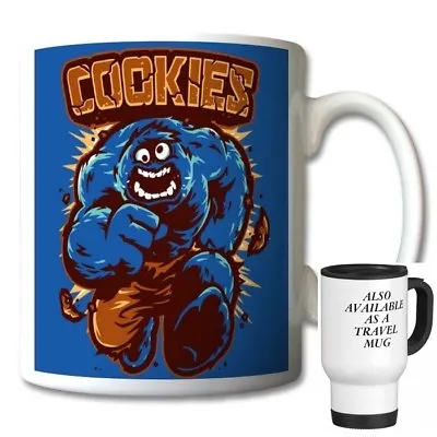 £7.49 • Buy COOKIE MONSTER Fun MUG Sesame St The Incredible Hulk Std Ceramic Or Travel Mugs