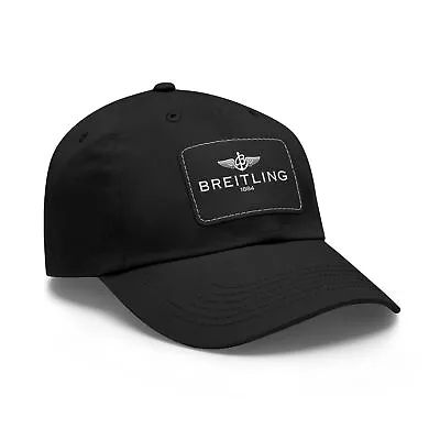 Classic Breitling 1884 Dad Hat With Leather Patch • $29.99