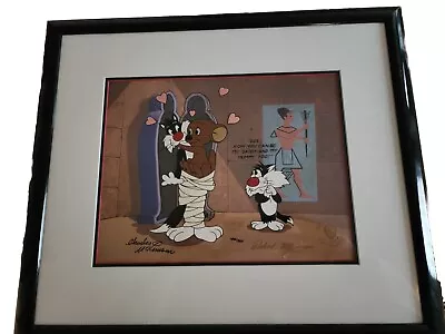 Animation Production Cel Warner Bros. Sylvester • $300