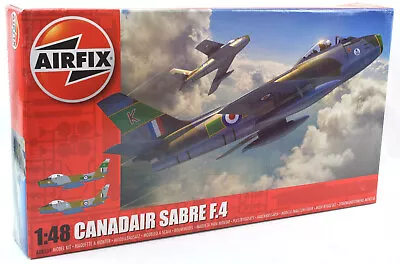 Airfix Canadair Sabre F.4 1:48 Scale Plastic Model Airplane Kit A08109 • $39.99