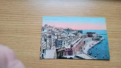 Vintage Malta Valletta Old Barfiera (Quarry) Wharf Post Card Unposted  • £2.99