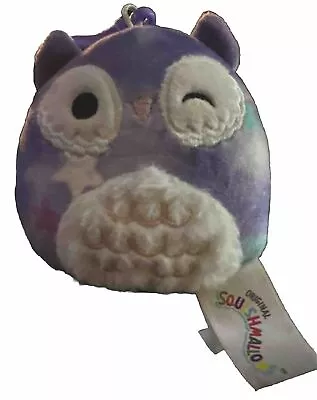 Squishmallows Solina The Owl Plush Clip On/Keychain Plush Kellytoy • $0.99