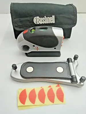 Bushnell 82897 Pivot Point Laser Level With Storage Pouch Dot Cross Horizontal • $47.95