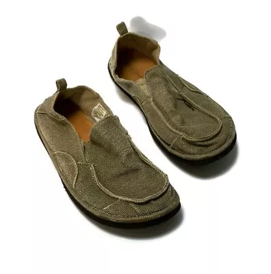 Mossimo Supply Co Beige Fabric Slip On Comfort Walking Shoes Size 11  A16 • $31.98