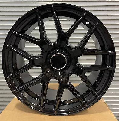 22  Wheels Black Rims For MERCEDES BENZ GL350 GL550 GLE350 GLE63 ML500 GLS450 • $1325