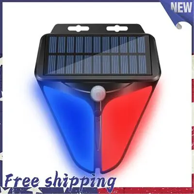 Alarm Light Wireless Solar Powered LED Strobe Motion Sensor Anti Theft Lamp USA • $12.69