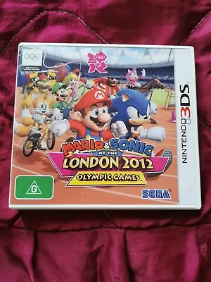 Sonic And Mario At The London 2012 Olympic Games Nintendo 3DS Game • $25
