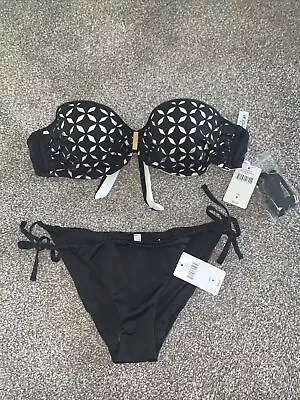 NWT Women’s A. Che Bandeau Bikini Swimsuit Size S • $16.99