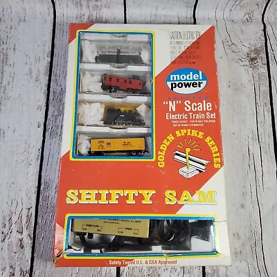 Vtg Model Power Shifty Sam N Scale Golden Spike Electric Train Set No 1180 Tyco • $49.99