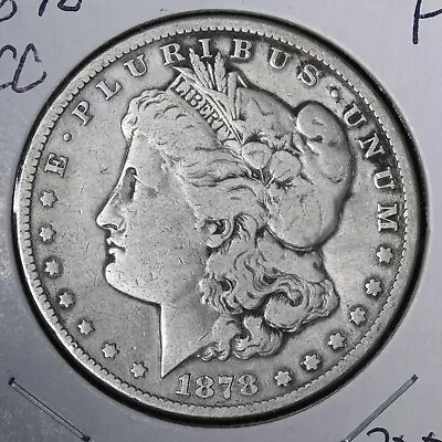 1878-CC Morgan Silver Dollar CHOICE FINE+ E150 STCCM • $196.22