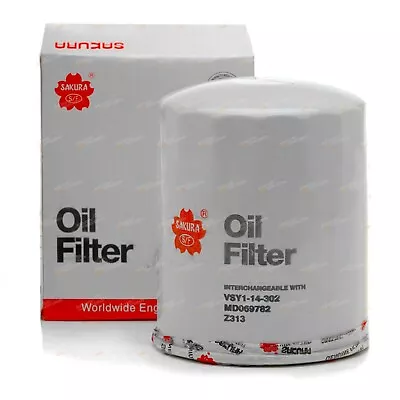 Diesel Oil Filter Sakura C1008 For Mitsubishi 4D56 2.5L Alternate Cross Ref Z313 • $27.95