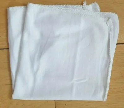 Lint Free Cloths Rustins White Cloth Oil Dye Wax Polish Dusting Cleaning 30x30cm • £2.49