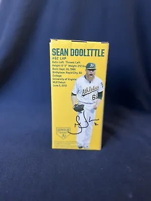 *signed Sean Doolittle Sga Metallica Gnome Oakland Athletics Bobblehead 2016 A's • $59.99