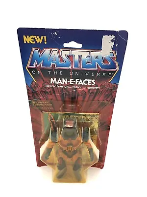 Masters Of The Universe Man-E-Faces 1984 Sealed Mint On Card MOC Vintage MOTU • $334.99