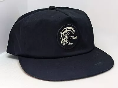 $10.99 • Buy O'Neill Snapback Hat Ball Cap Adult Adjustable - Black Classic Lo Profile