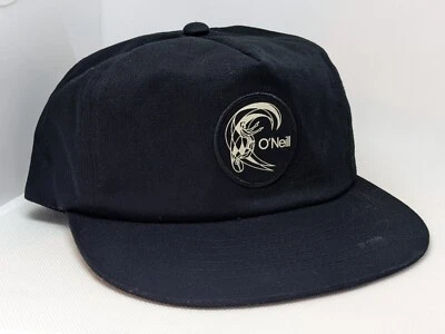 $10.99 • Buy O'Neill Snapback Hat Ball Cap Adult Adjustable - Black Classic Lo Profile