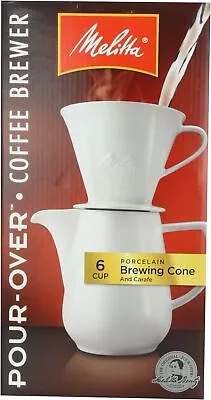 Melitta Gourmet Coffeemaker Pack Of 1 36 Ounces Porcelain Carafe • $43.56