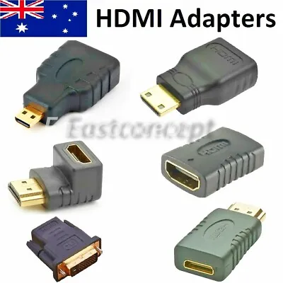$3.25 • Buy Micro Mini HDMI Male To HDMI Female Adapter Converter Connector For Tablet PC TV