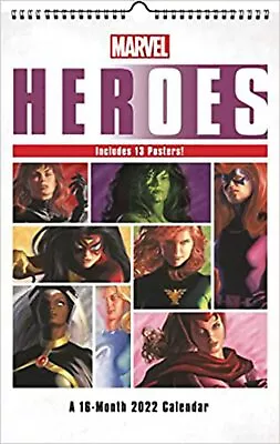 Marvel HERoes 2022 Calendar • $12.99