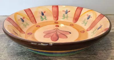 Vicki Carroll S'il Vous Plait Ceramic Pottery Salad Bowl • $28