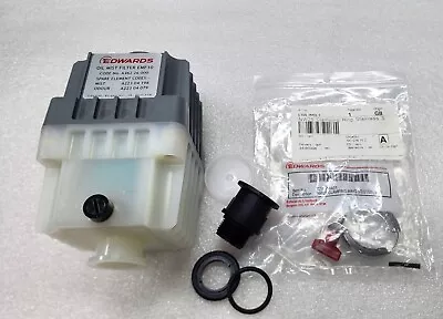 Edwards EMF 10 Rotary Vane Vacuum Pump Exhaust Oil Mist Filter • $211.65