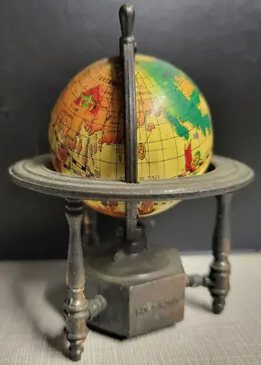 Collectible Miniature Globe Pencil Sharpener Metal • $15.95