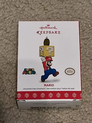 Hallmark 2017 Mario Super Mario Brothers Nintendo Keepsake Ornament • $24.95