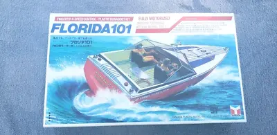 Vintage 4 Speed Boat Yamada Florida 101 Runabout Indoor/Outdoor Action Model-Toy • $59.50