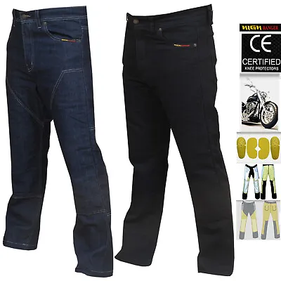Men Motorbike Jeans Pants Reinforced With DuPont™ Kevlar® Fiber • $89.99