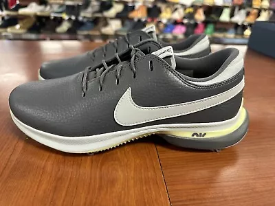 Size 10.5 Men's Nike Air Zoom Victory Tour 3 Golf Shoes Grey Leather DV6798 001 • $65