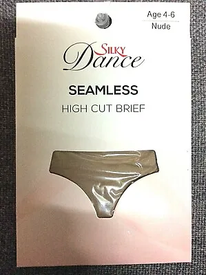 Silky Dancers Seamless High Cut Brief For Children Or Adults Nude  • £9