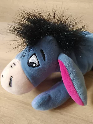 Disney Beanie Winnie The Pooh Eeyore Soft Toy  • £7