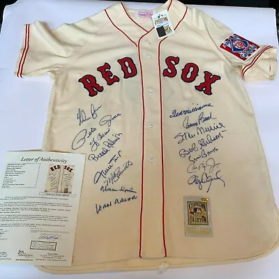 Incredible All Century Team Signed Jersey 15 Sigs With Ted Williams JSA COA • $12995