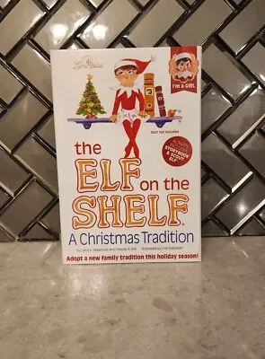 $35 • Buy The Elf On The Shelf Girl Blue-eyed Light, Red And White