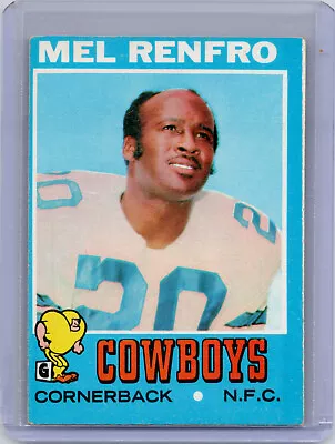 1971 Topps Mel Renfro #118 Football Card Dallas Cowboys • $1.12