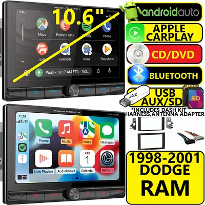 1998-2001 Dodge Ram Nav Bluetooth Cd/dvd Carplay Android Auto Car Radio Stereo • $399.99